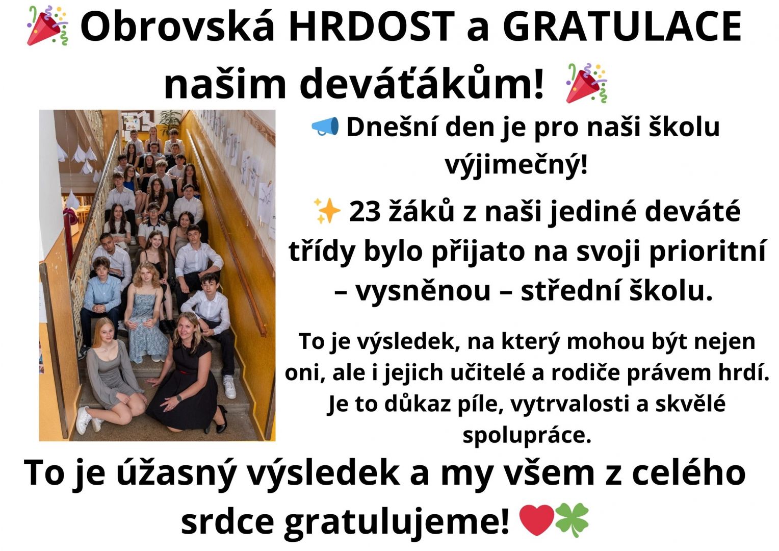 GRATULACE!!