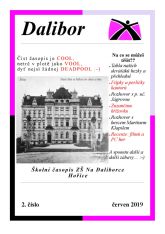 Titulní strana druhého čísla školního časopisu Dalibor.