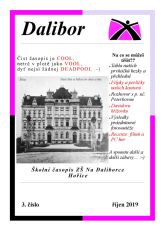 Titulní strana třetího čísla školního časopisu.