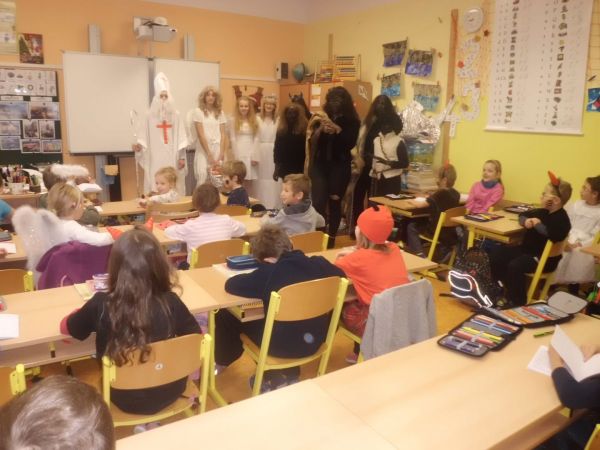 čerti u nás ve třídě